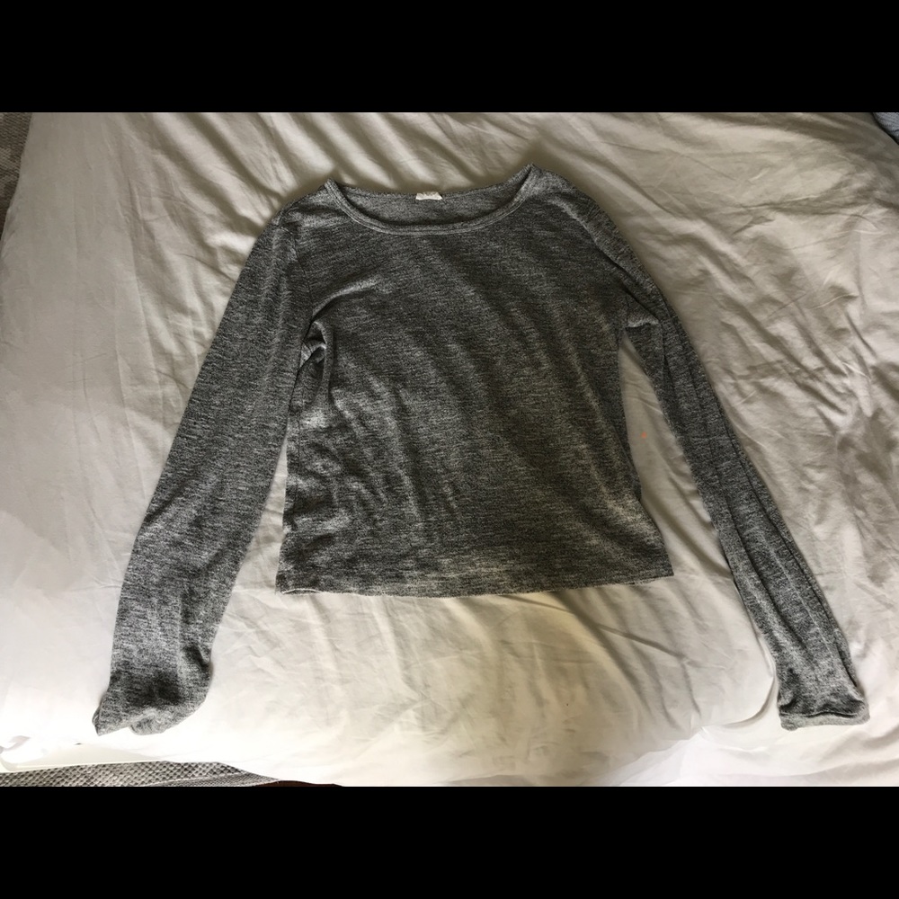 Long Sleeve Grey Shirt🔆